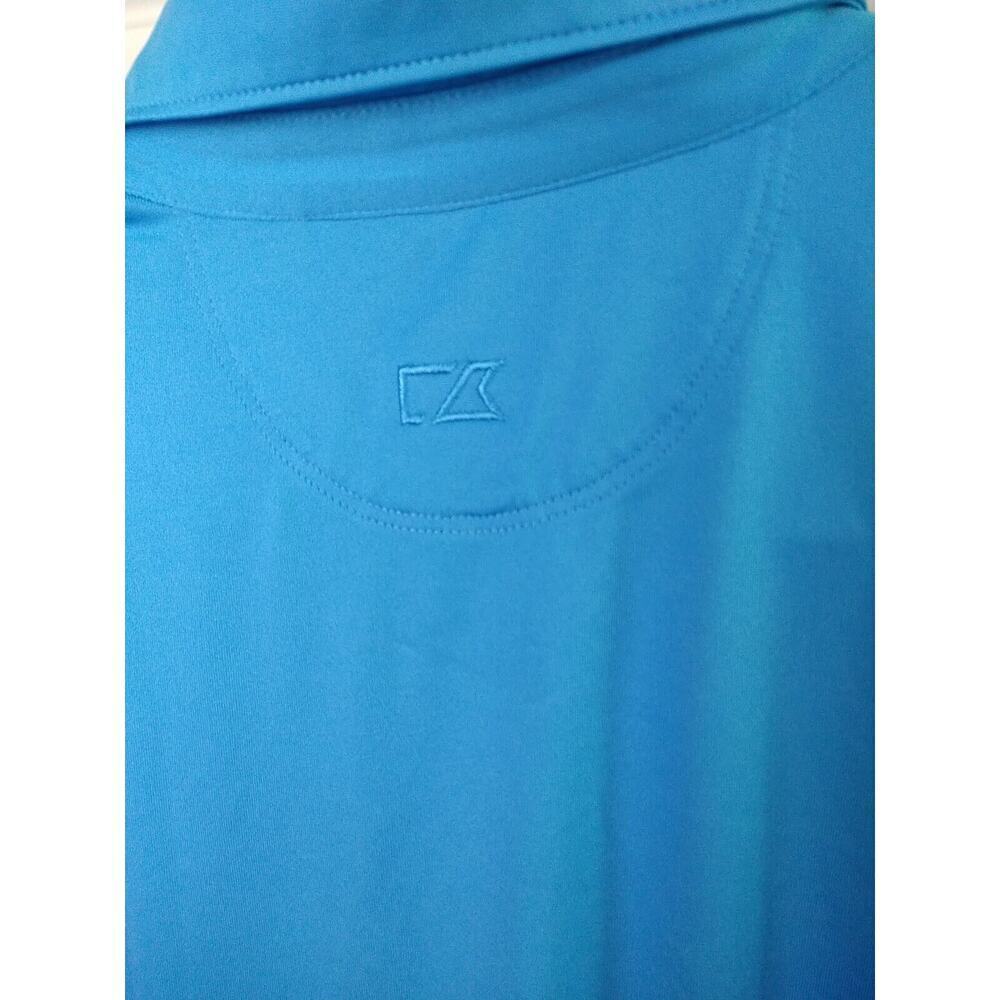 $ Cutter&Buck Women's Blue Golf Breathable Moisture Wick Short Sleeve Collar... - Picture 8 of 9